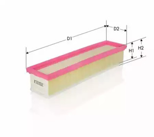 TECNECO FILTERS ar9942pms -  Воздушный фильтр